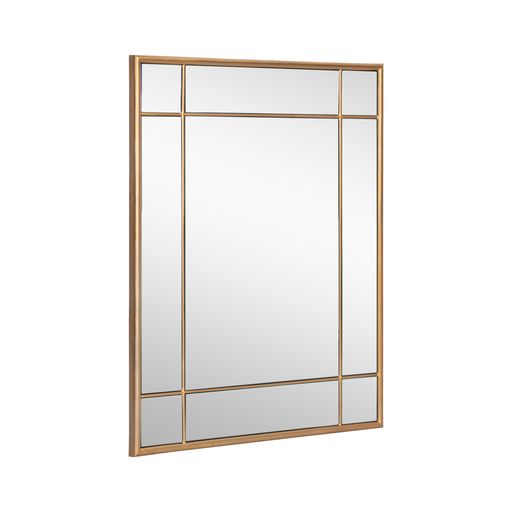 Sunpan Pasadena Wall Mirror Black / Brass