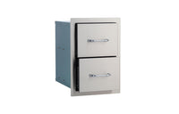 Bull BBQ Double Drawer - Stainless Steel