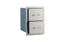 Bull BBQ Double Drawer - Stainless Steel