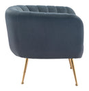 Zuo Modern Deco Accent Chair in Beige/Gray