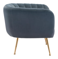 Zuo Modern Deco Accent Chair in Beige/Gray