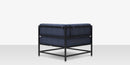 DecoScapes Delano Aluminum Square Corner Lounge Chair