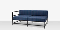 DecoScapes Delano Aluminum Modular Left/Right Arm Loveseat