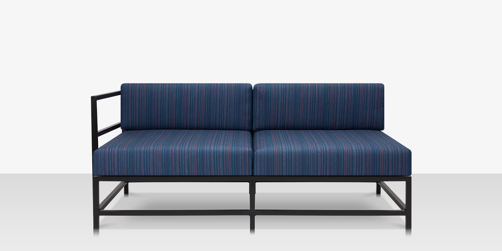DecoScapes Delano Aluminum Modular Left/Right Arm Loveseat