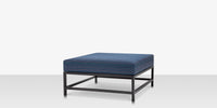 DecoScapes Delano Aluminum Square Ottoman