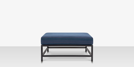 DecoScapes Delano Aluminum Square Ottoman