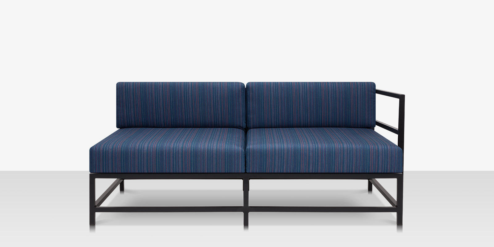 DecoScapes Delano Aluminum Modular Left/Right Arm Loveseat
