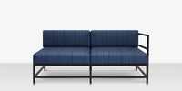 DecoScapes Delano Aluminum Modular Left/Right Arm Loveseat