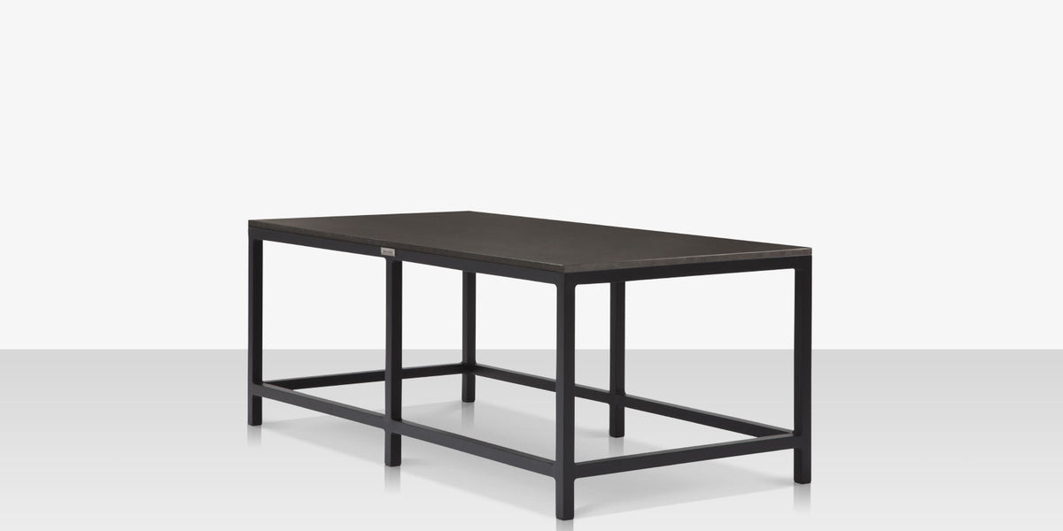 DecoScapes Delano Aluminum Duraboard Top Coffee Table