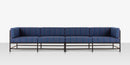 DecoScapes Delano Aluminum Modular Armless Lounge Chair