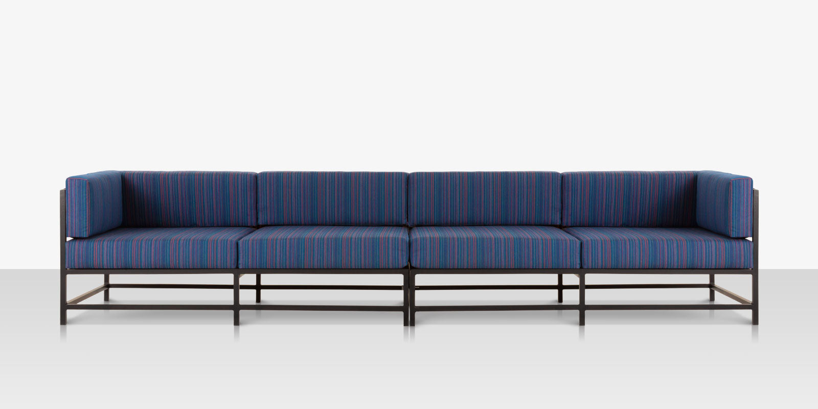 DecoScapes Delano Aluminum Modular Armless Lounge Chair