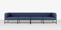 DecoScapes Delano Aluminum Modular Armless Lounge Chair