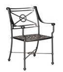 Woodard Delphi Dining Arm Chair with Optional Cushion