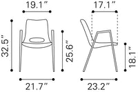 Zuo Modern Desi Dining Chair