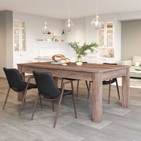 Zuo Modern Desi Dining Chair in Black & Walnut/Azure Gray & Walnut/Beige & Walnut