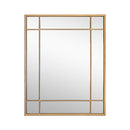Sunpan Pasadena Wall Mirror Black / Brass