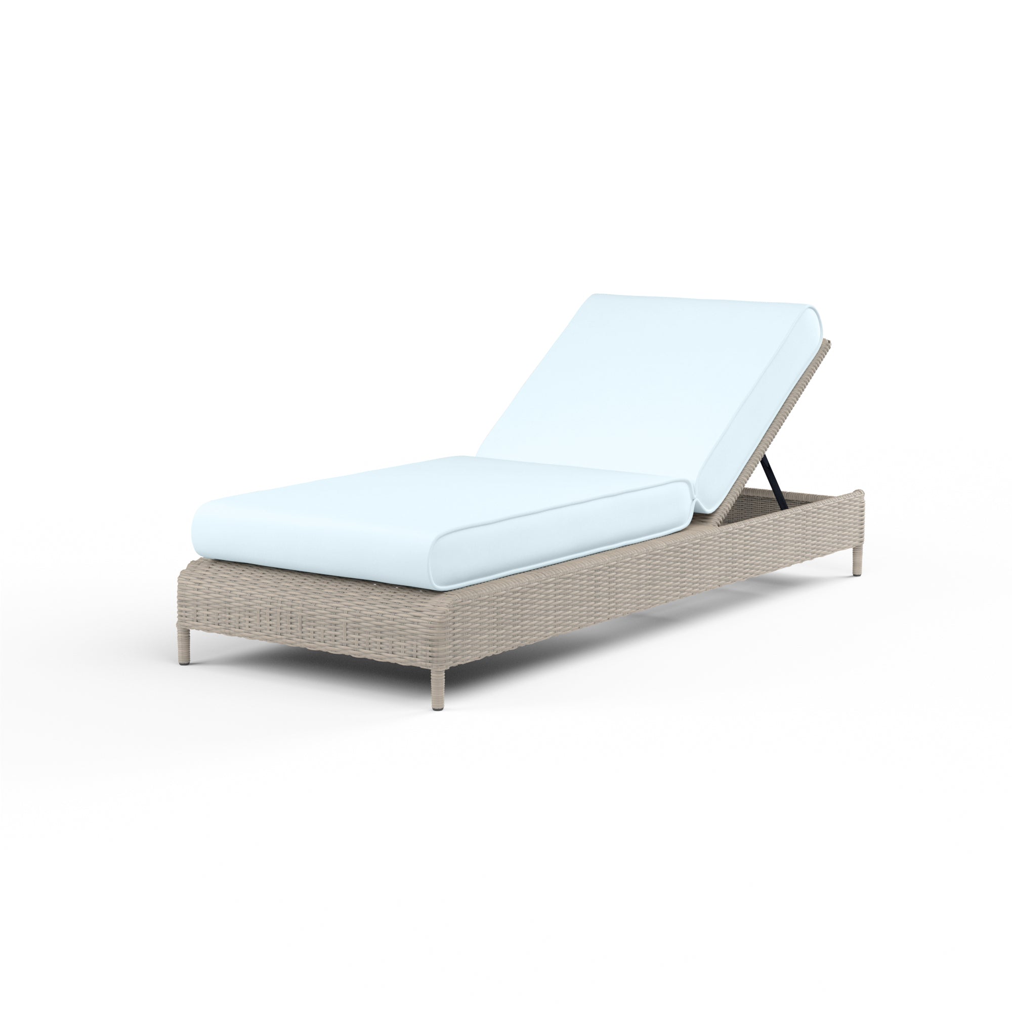 Sunset West Manhattan Adjustable Chaise with Cushion