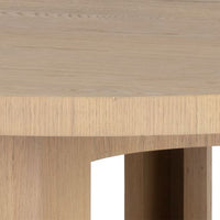 Sunpan Elma Dining Table 60'' in Ash Grey / Natural