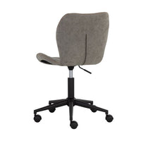 Sunpan Lyla Office Chair Black in Antique Brown / Antique Grey