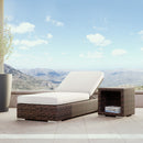 Sunset West Montecito Wicker Adjustable Chaise with Cushion