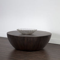 Sunpan Kinsley Coffee Table Small Dark Brown / Grey / Natural