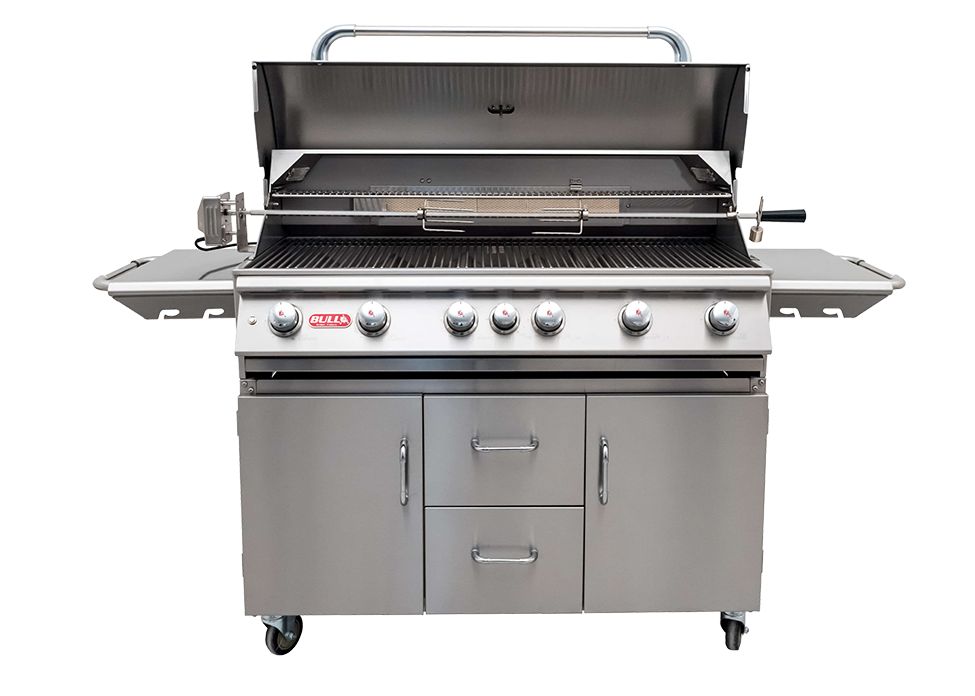Bull BBQ 46" Diablo Drop In Grill LP/NG - 6 Burner / 105,000 BTU's