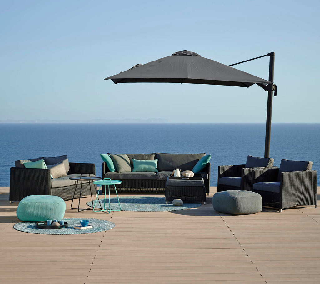 Cane-Line Diamond Footstool