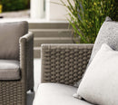 Cane-Line Diamond 3-Seater Sofa Soft Rope Incl. Cushion Set