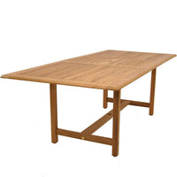 International Home Miami Amazonia Charlotte 9 Piece Teak Rectangular Patio Dining Set