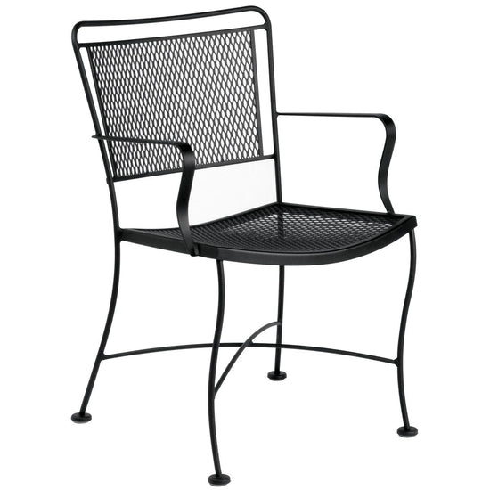 Woodard Constantine Dining Arm Chair with Optional Cushion