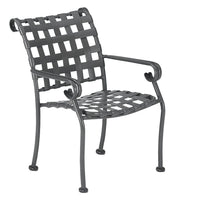Woodard Et Cetera Ramsgate Dining Arm Chair - Stackable