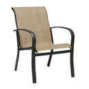 Woodard Fremont Sling Dining Armchair - Stackable