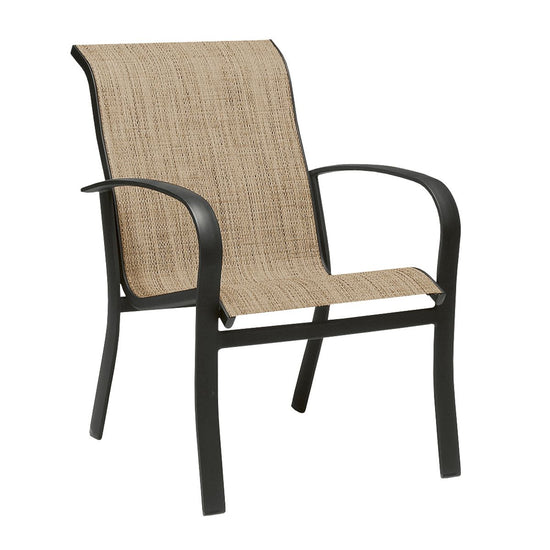 Woodard Fremont Sling Dining Armchair - Stackable