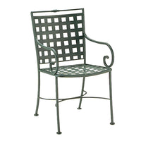 Woodard Sheffield Dining Arm Chair with Optional Cushion