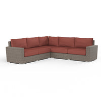 Sunset West Coronado Wicker Sectional With Cushions