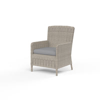 Sunset West Manhattan Wicker Dining Chair with Cushion