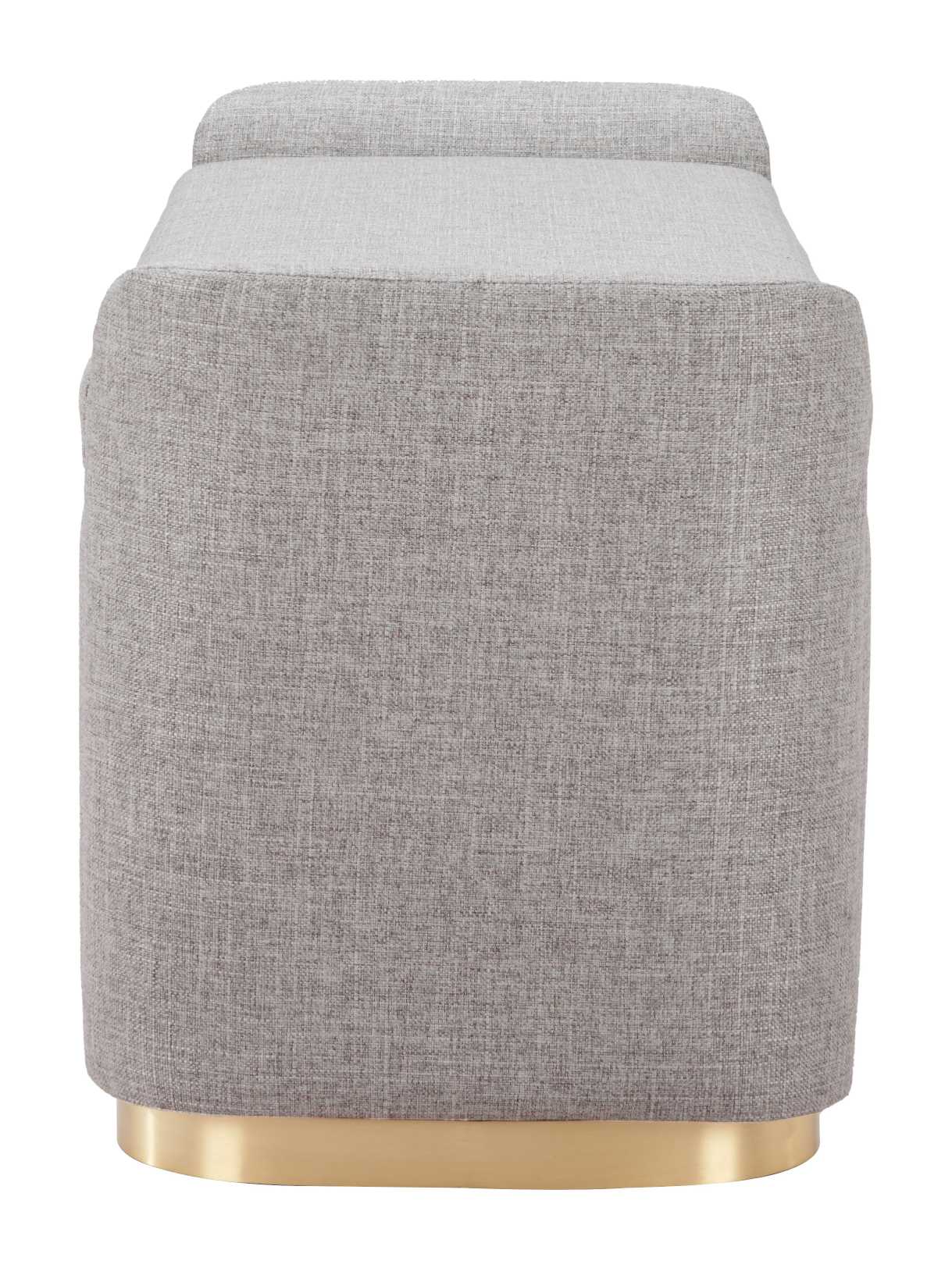 Zuo Modern Dobo Storage Bench Gray