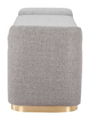 Zuo Modern Dobo Storage Bench Gray