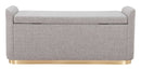 Zuo Modern Dobo Storage Bench Gray