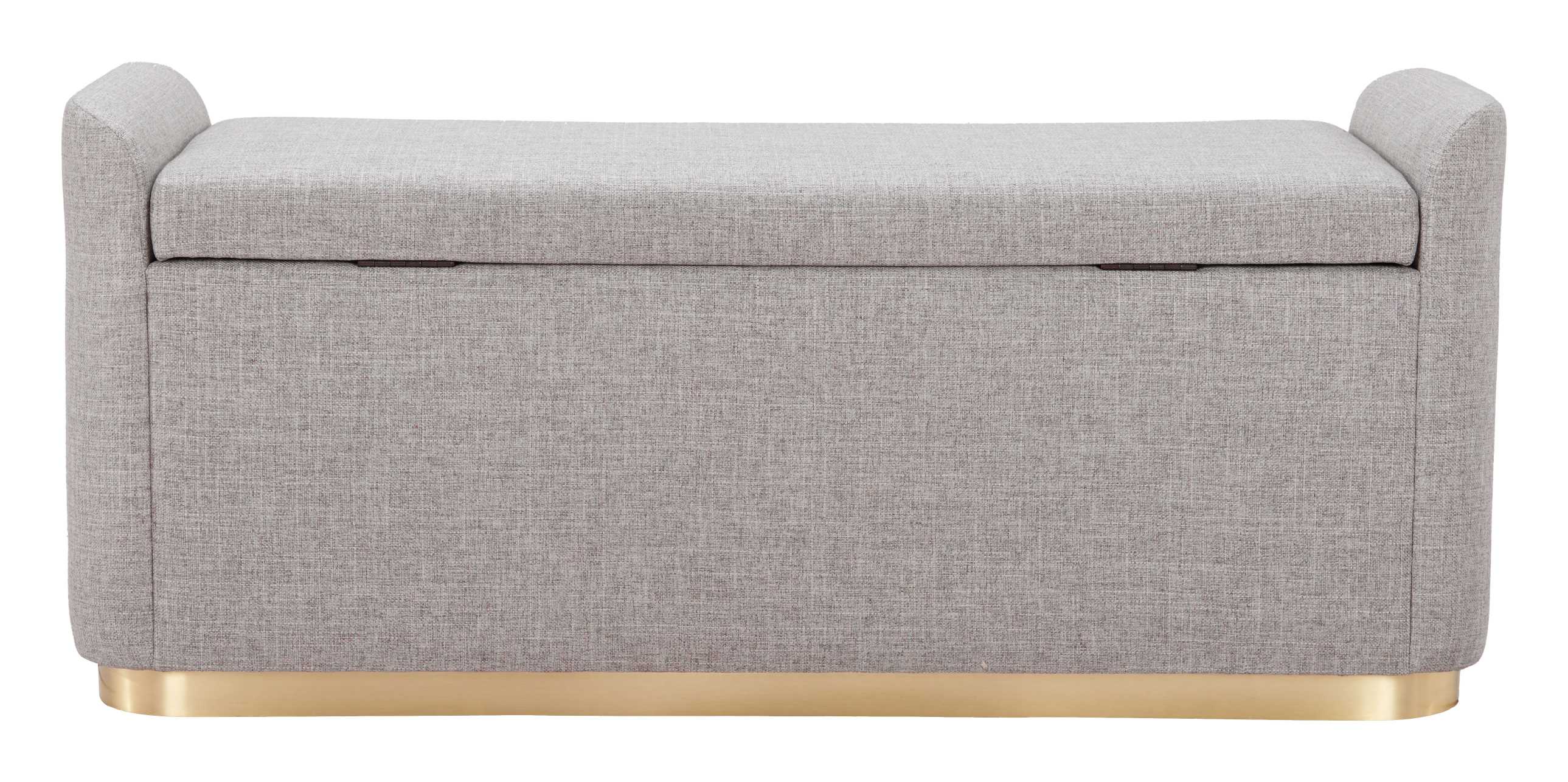 Zuo Modern Dobo Storage Bench Gray