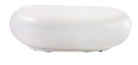 Sunset West Pebble Coffee Table - Gray / Bone