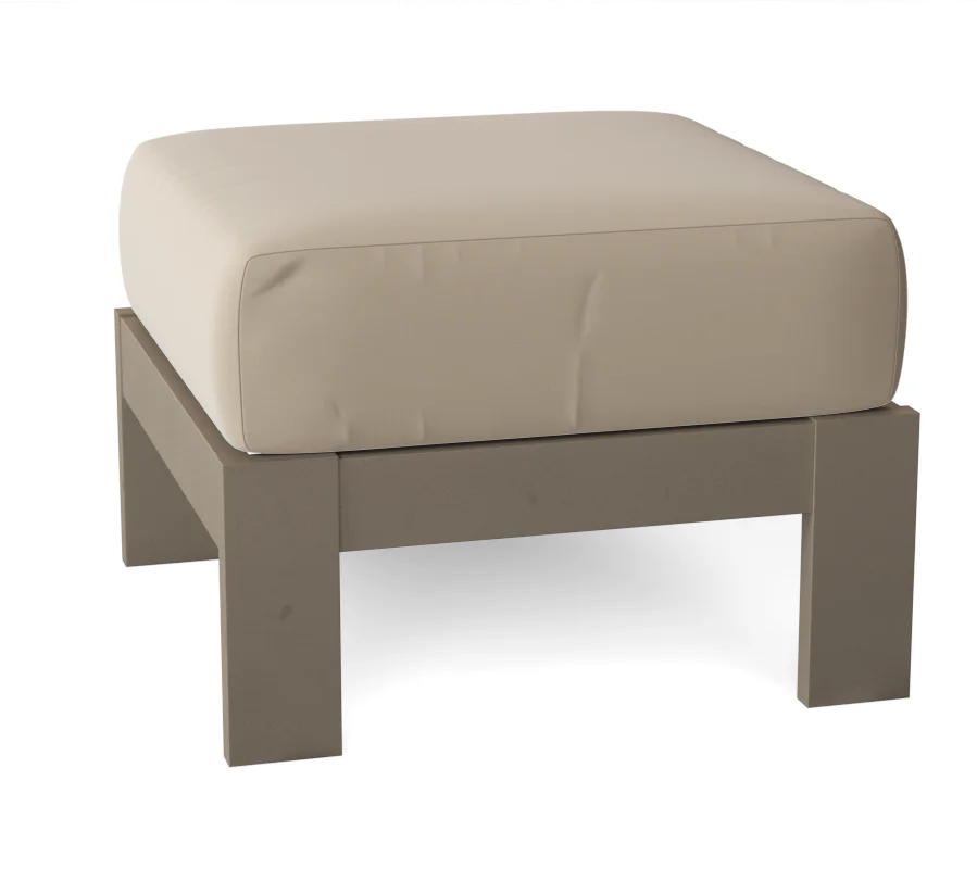 Telescope Casual Leeward Marine Grade Polymer Deep Cushion Ottoman (Sectional)