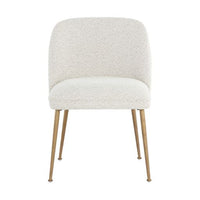 Sunpan Lyne Dining Chair in Copenhagen White