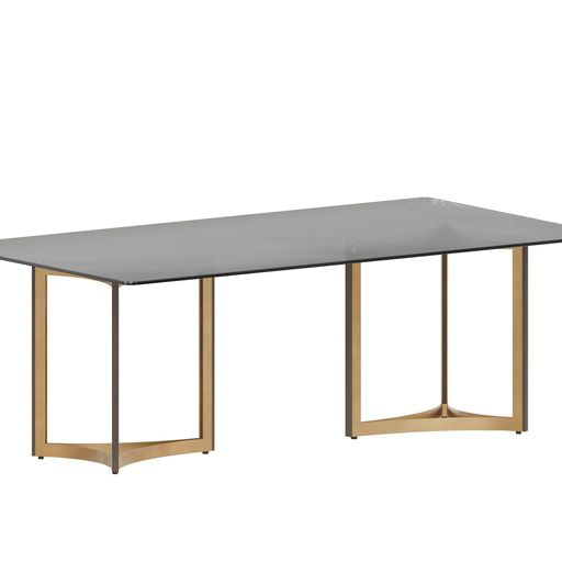 Sunpan Mendoza Dining Table Base - Set of Two