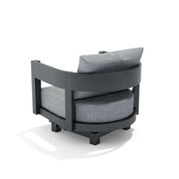 Anderson Teak Coronado Aluminum Swivel Armchair