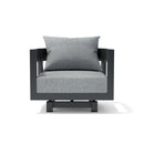 Anderson Teak Coronado Aluminum Swivel Armchair