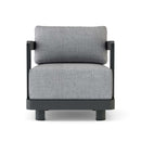 Anderson Teak Granada Deep Seating Aluminum Armchair