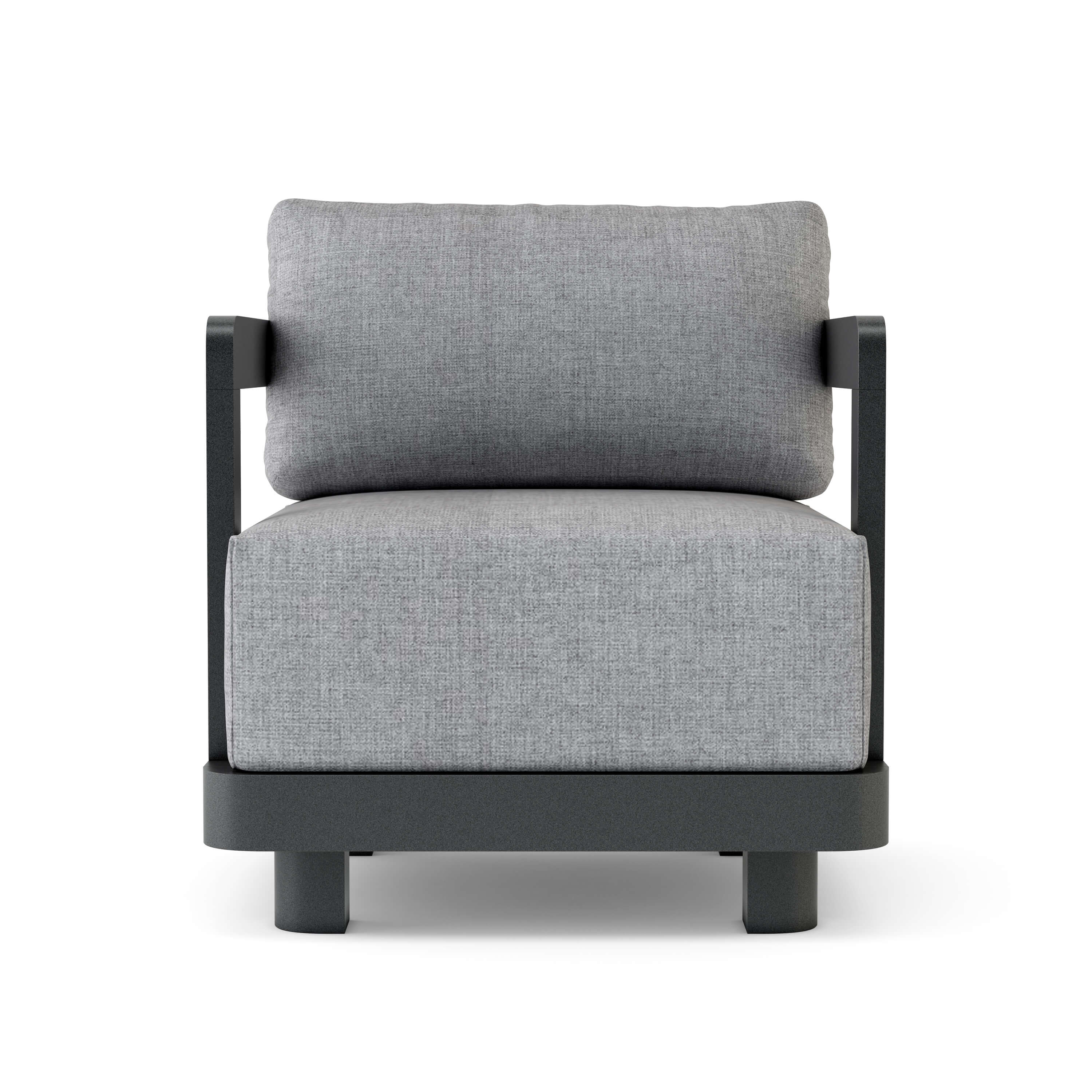 Anderson Teak Granada Deep Seating Aluminum Armchair