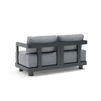 Anderson Teak Granada Deep Seating Aluminum Loveseat