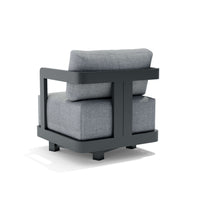 Anderson Teak Granada Deep Seating Aluminum Swivel Armchair